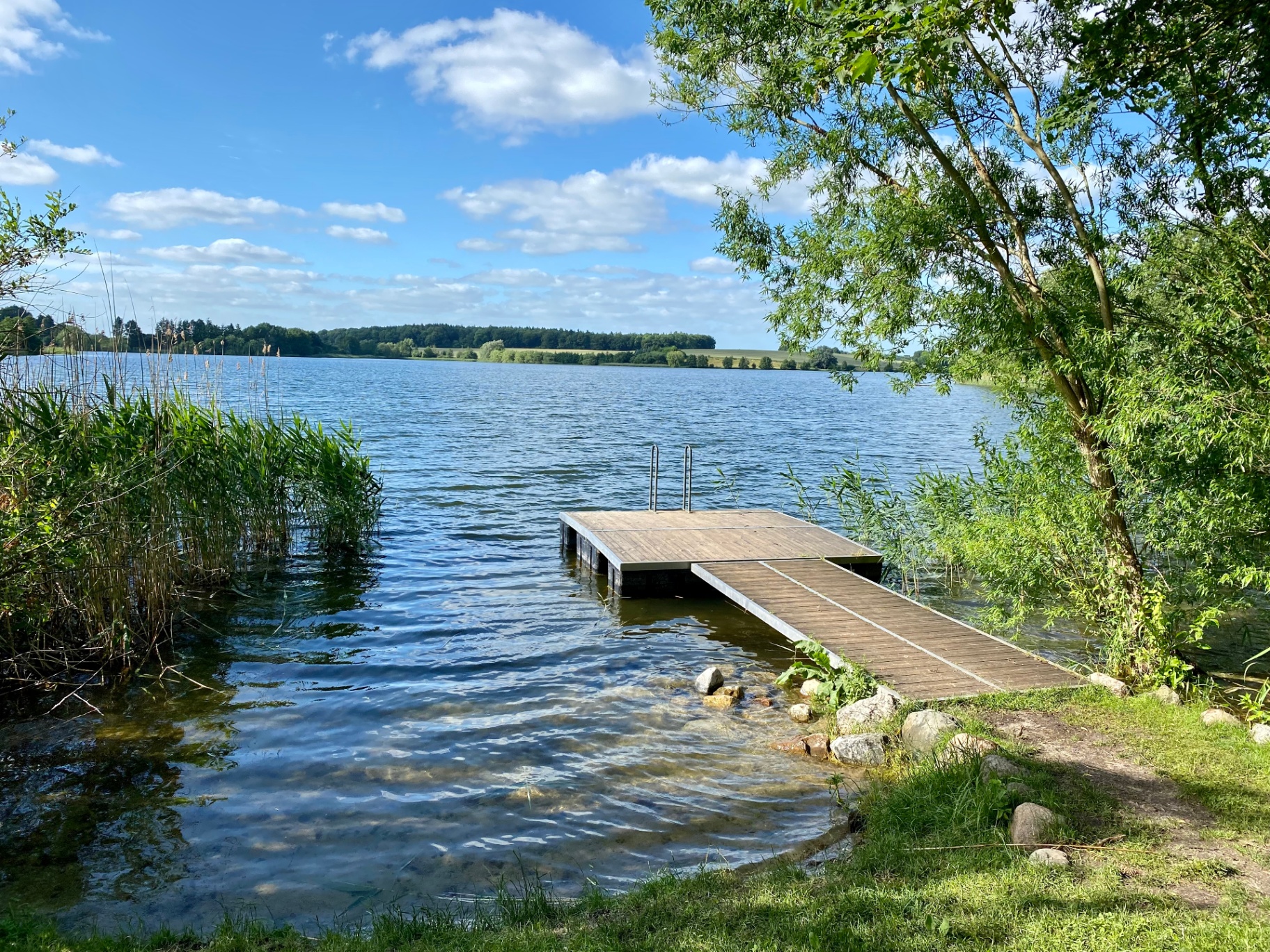 Taschensee in Gehweite vom Ferienhaus